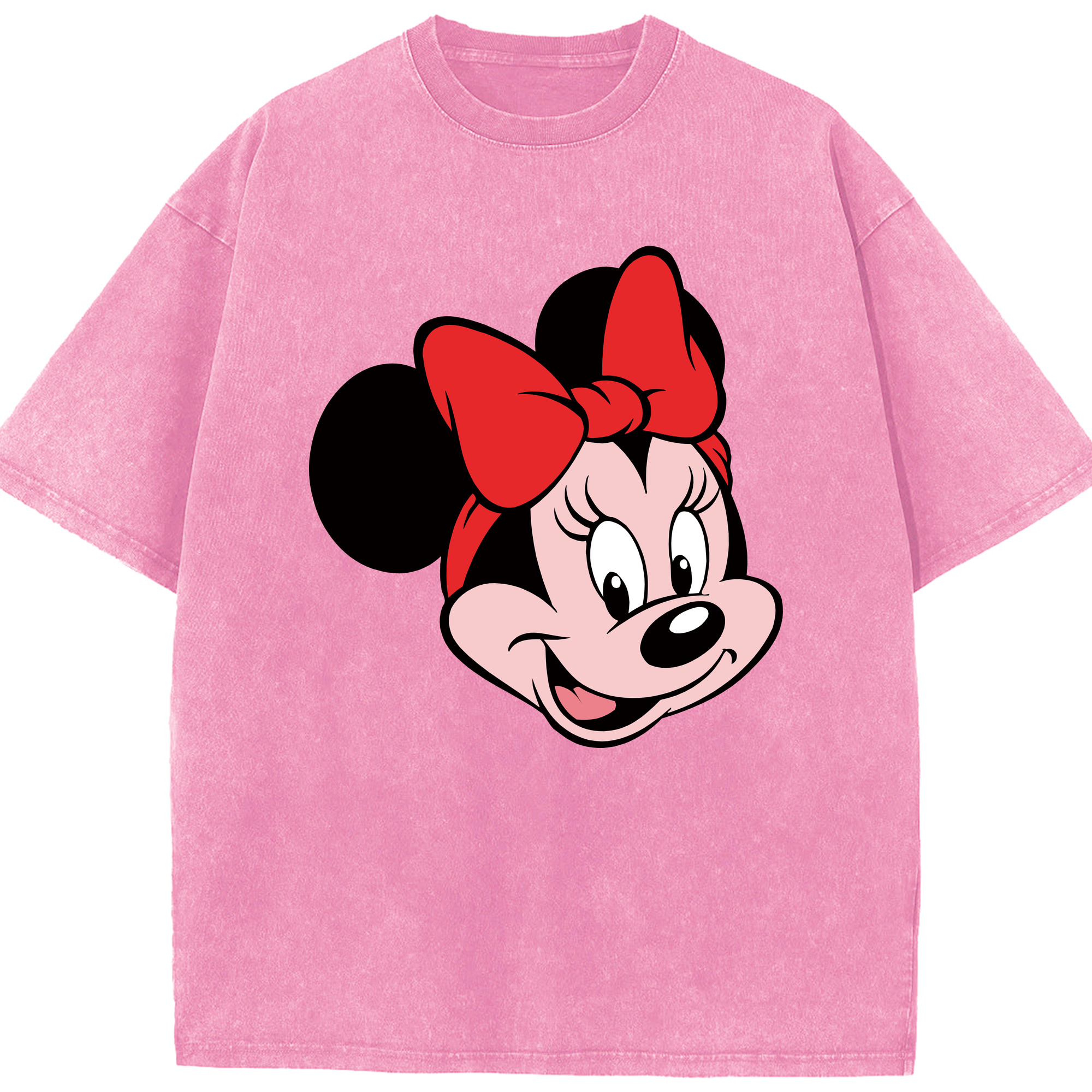 （画像用） ミッキーマウス Mickey Mouse 綿100% ヴィンテージ風 半袖Tシャツ（フロントプリント）